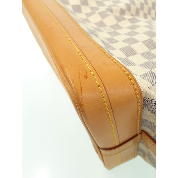 Louis Vuitton Shoulder Damier White Azur Noe Bag - Picture 5 of 8